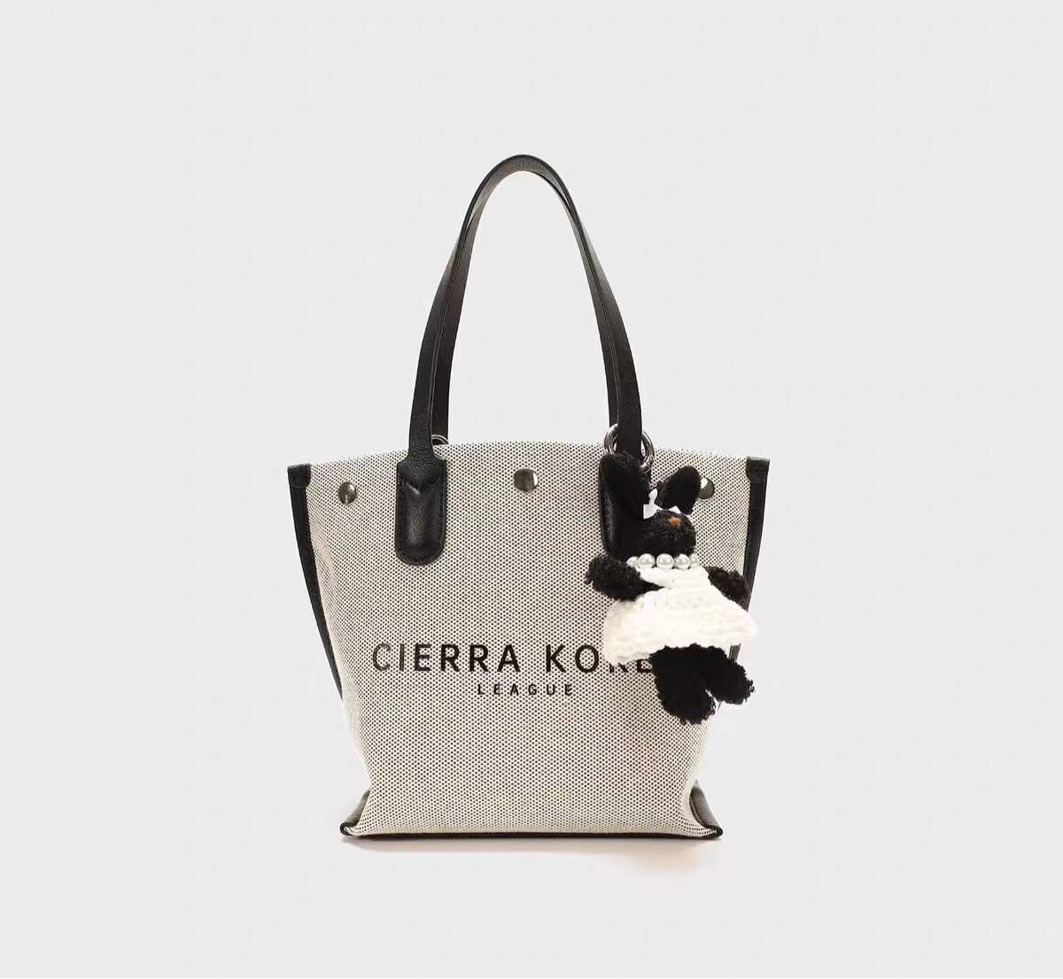 Olive Gray Shoulder Bag