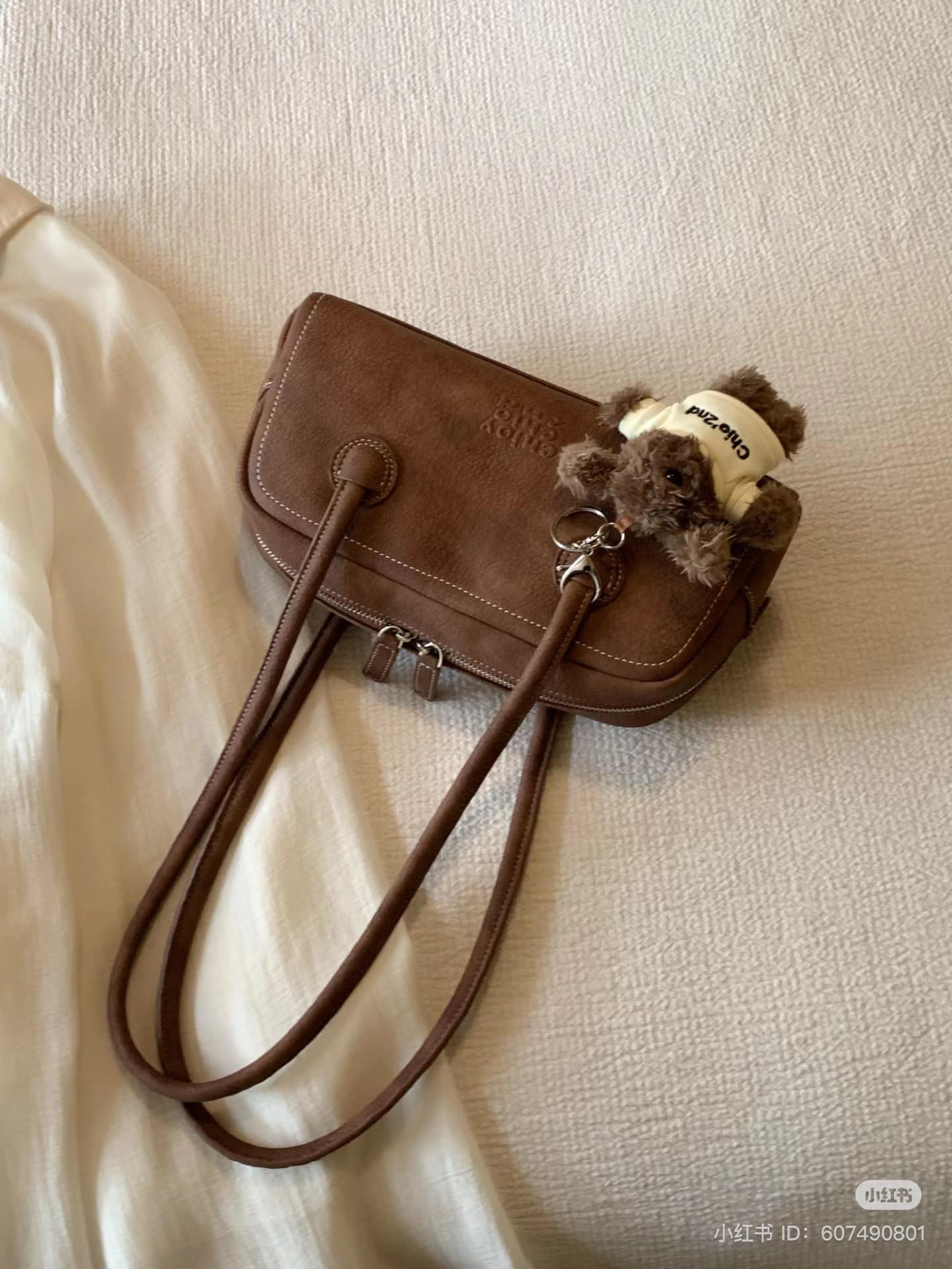 Espresso Edge Shoulder Bag