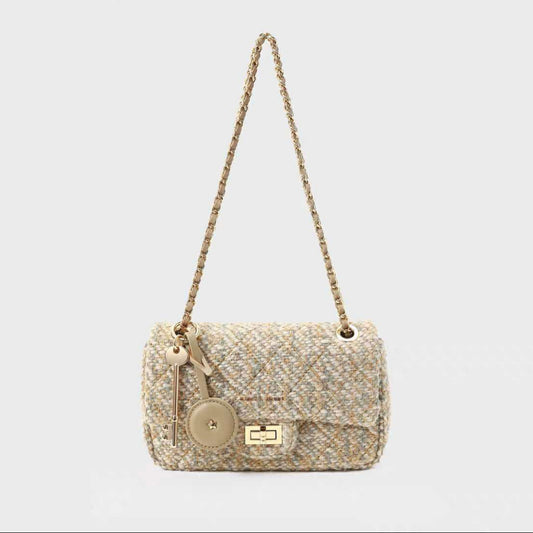 Echo Gold Crossbody Bag
