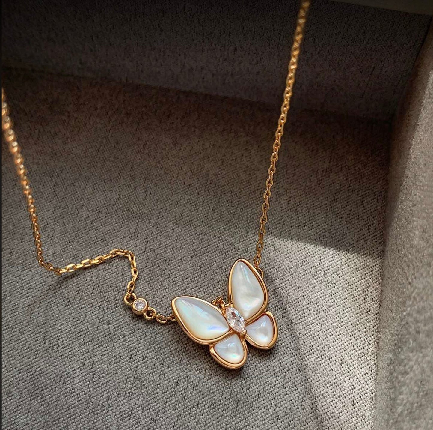 Luna Butterfly Necklace