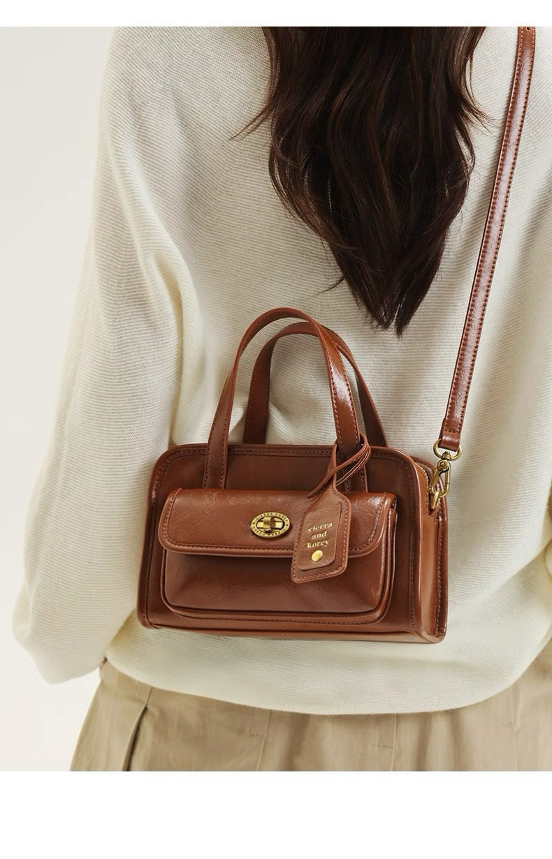 Ivory Box Handbag