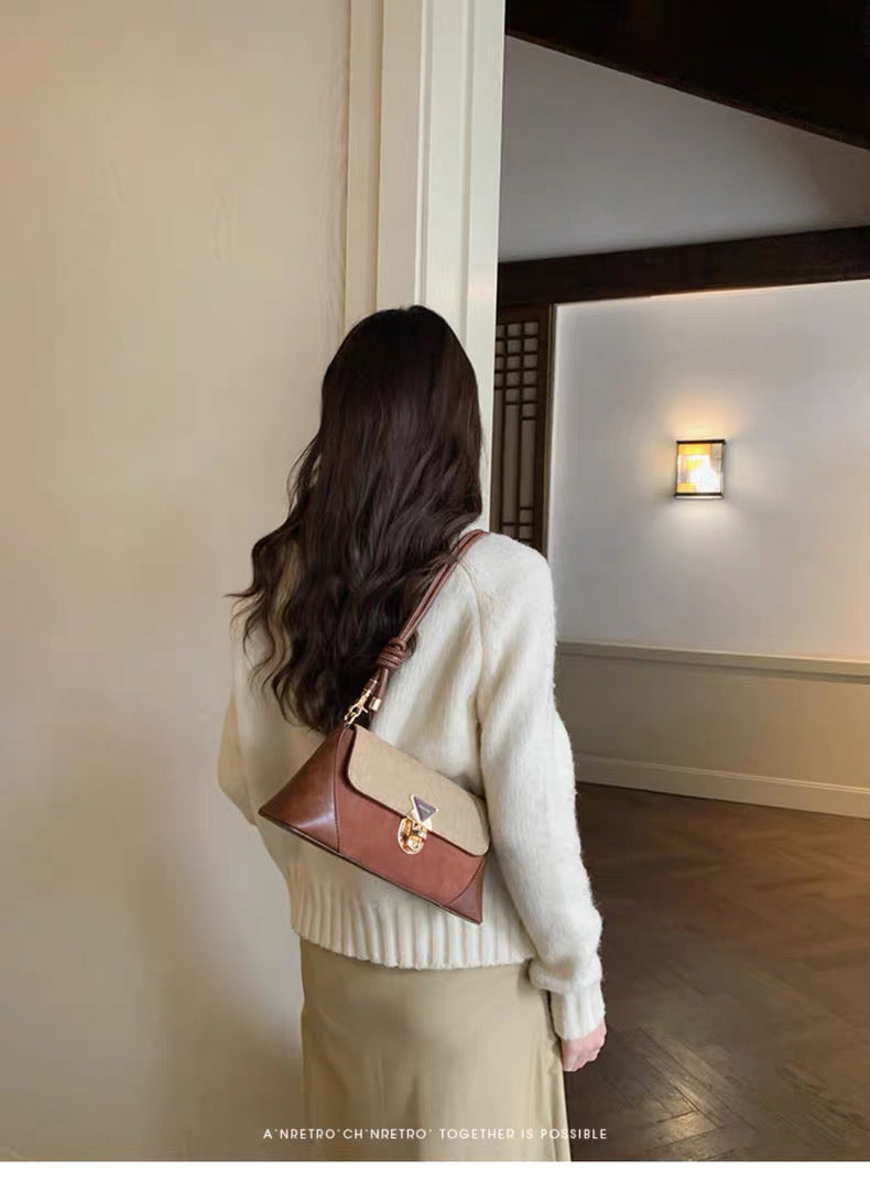 Rosabella's Box Brown Shoulder Bag