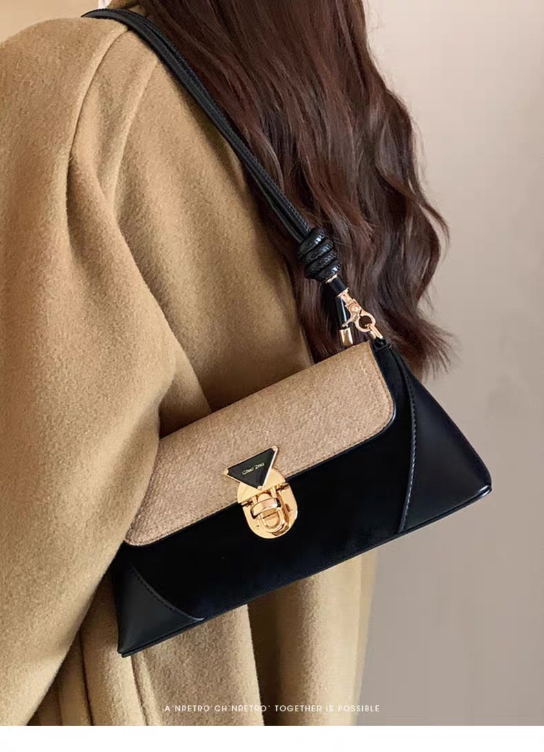Rosabella 's Box Black Shoulder Bag