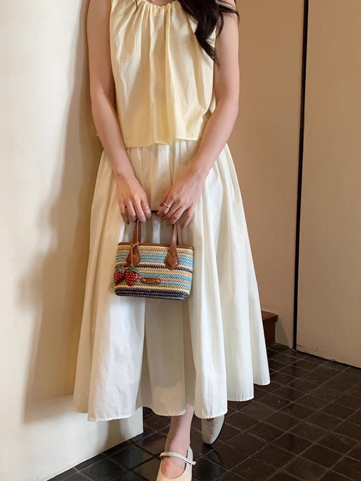 Twist Hue Handle Bag