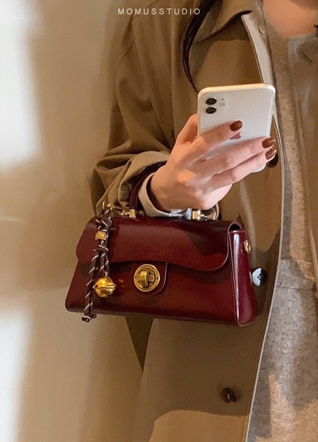Dusk Bloom Crossbody Bag