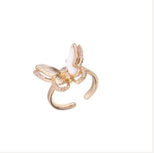 Aurora Butterfly Ring