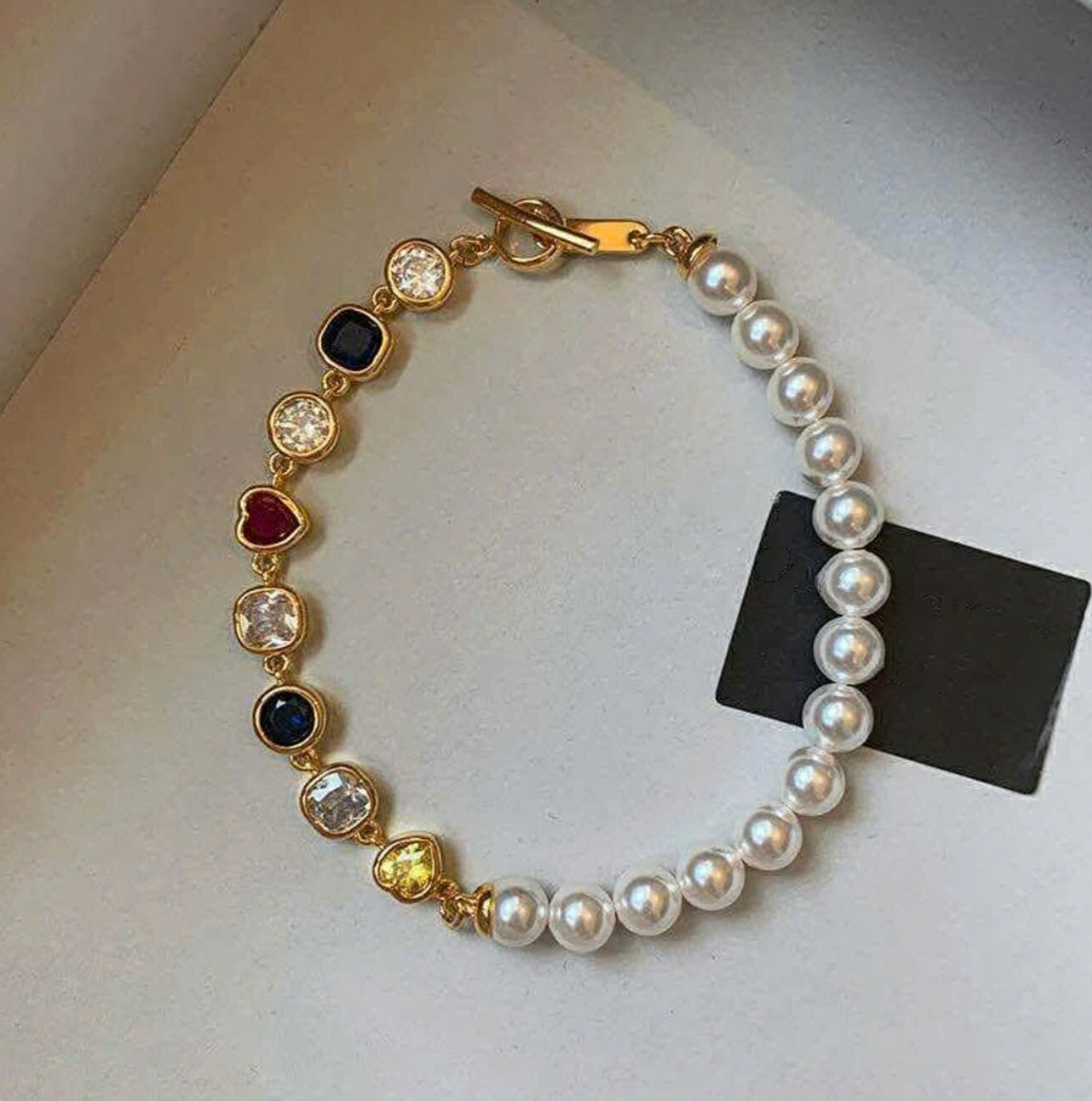 Moon Pearl Bracelet