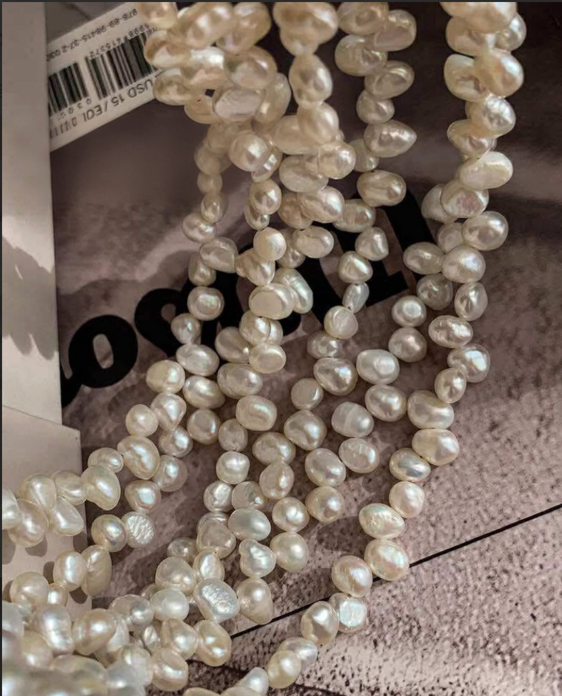 Eterna Pearl Necklace