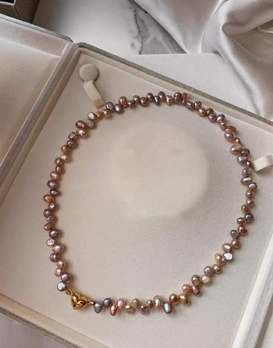 Eterna Pearl color Necklace