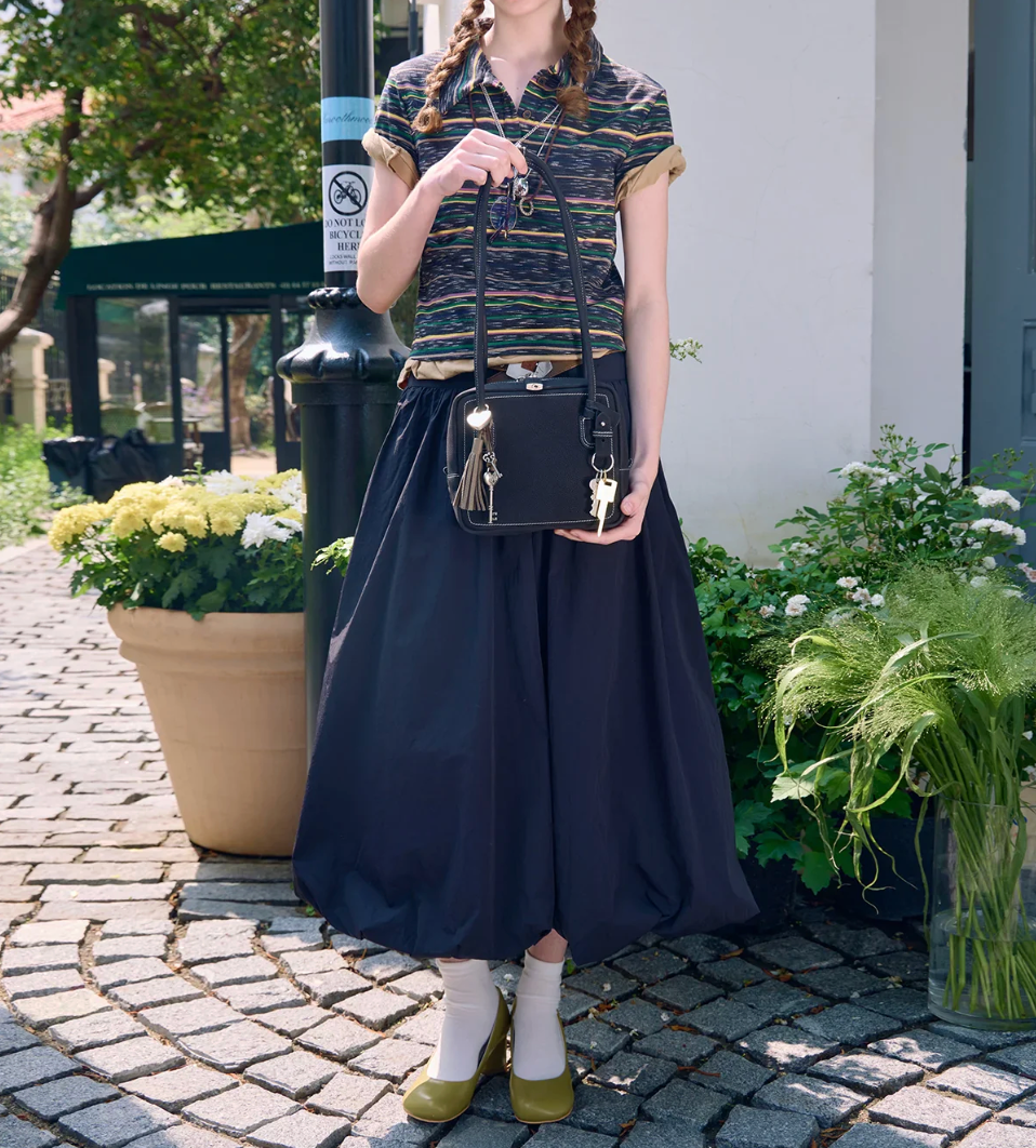 Beersister Suede Leather Square Bag