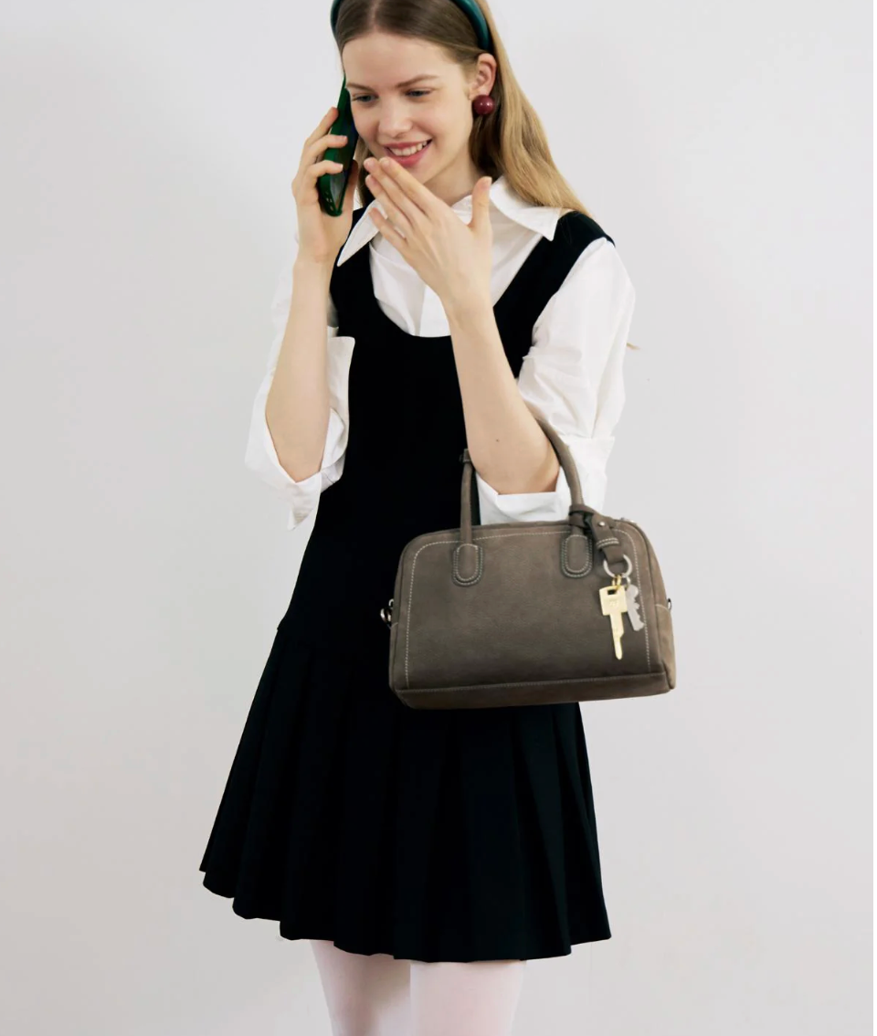 Beersister Boston Leather Bag Small