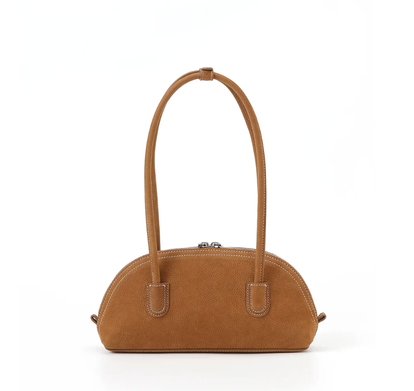 Beersister Suede Leather Mini Shell Bag