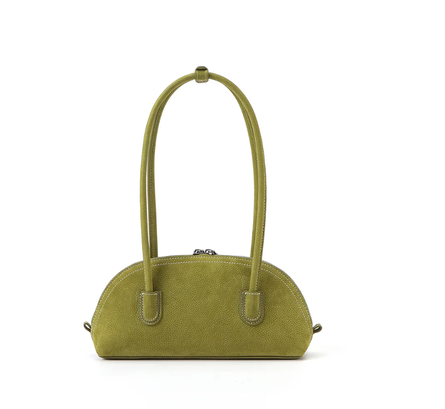 Beersister Suede Leather Mini Shell Bag