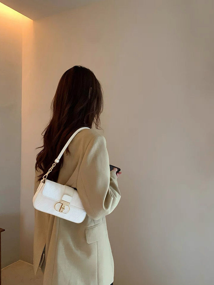 Honey Cream Shoulder Bag