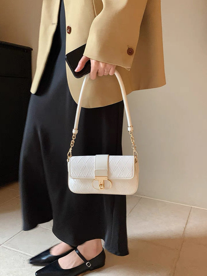 Honey Cream Shoulder Bag
