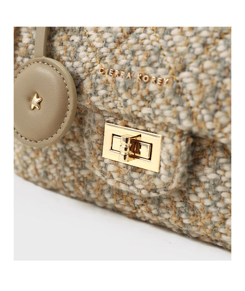 Echo Gold Crossbody Bag