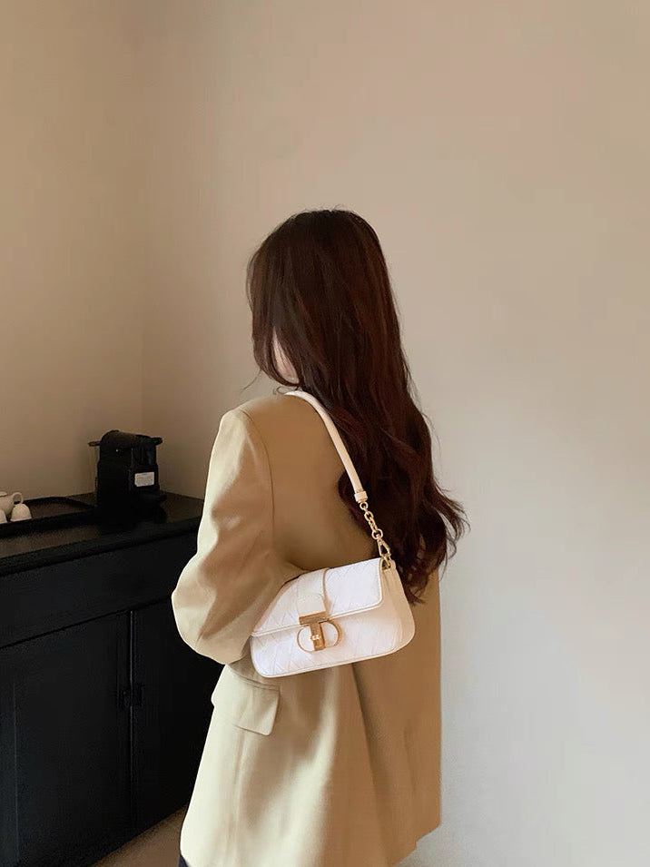 Honey Cream Shoulder Bag