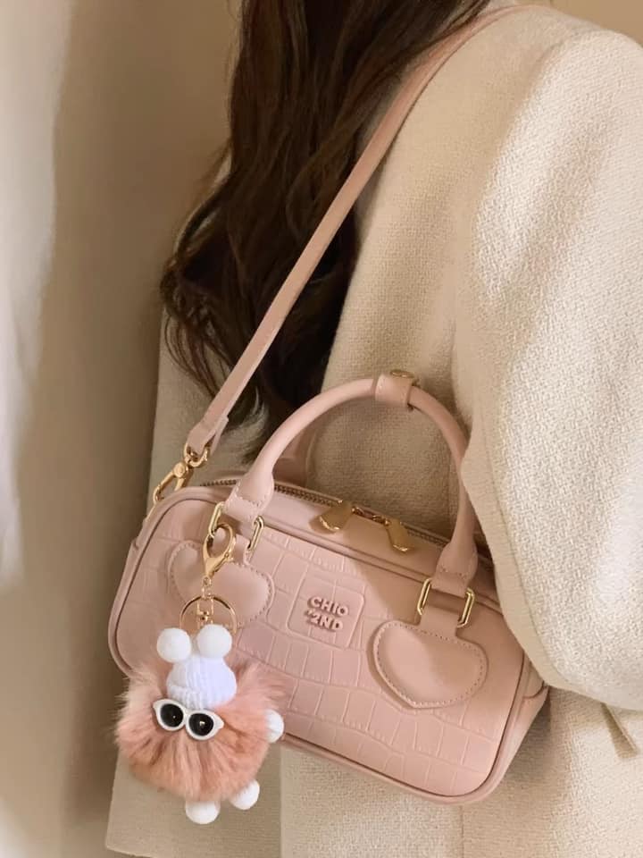 Blush Luxe Crossbody Bag