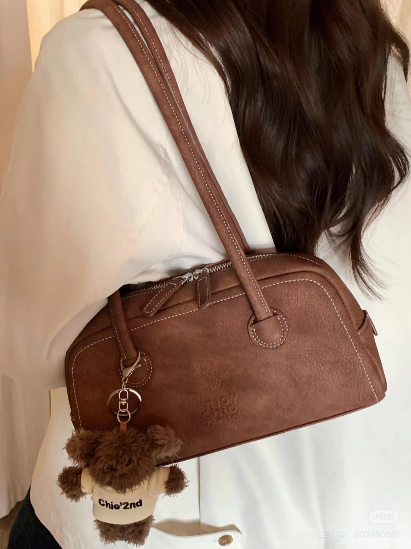 Espresso Edge Shoulder Bag