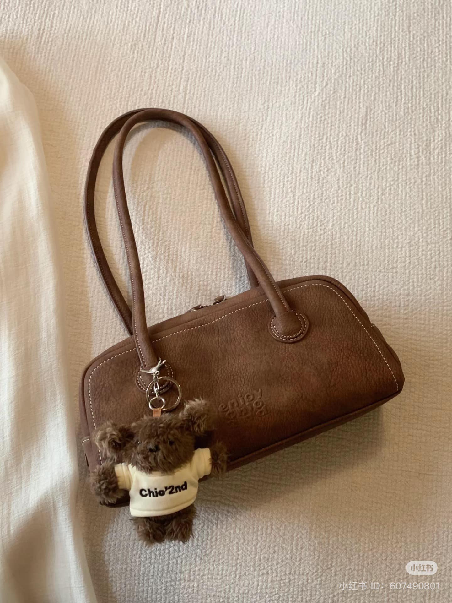 Espresso Edge Shoulder Bag