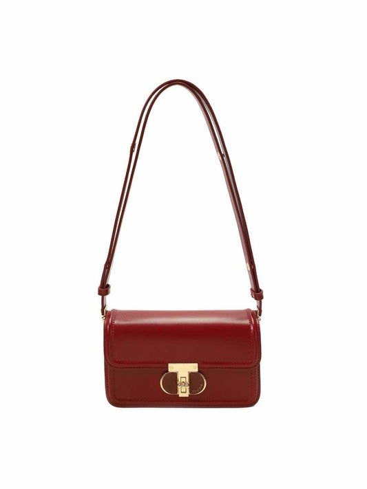 Sable Tone Red Crossbody Bag