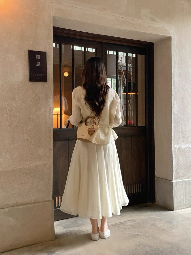 Orchid Cream Handbag