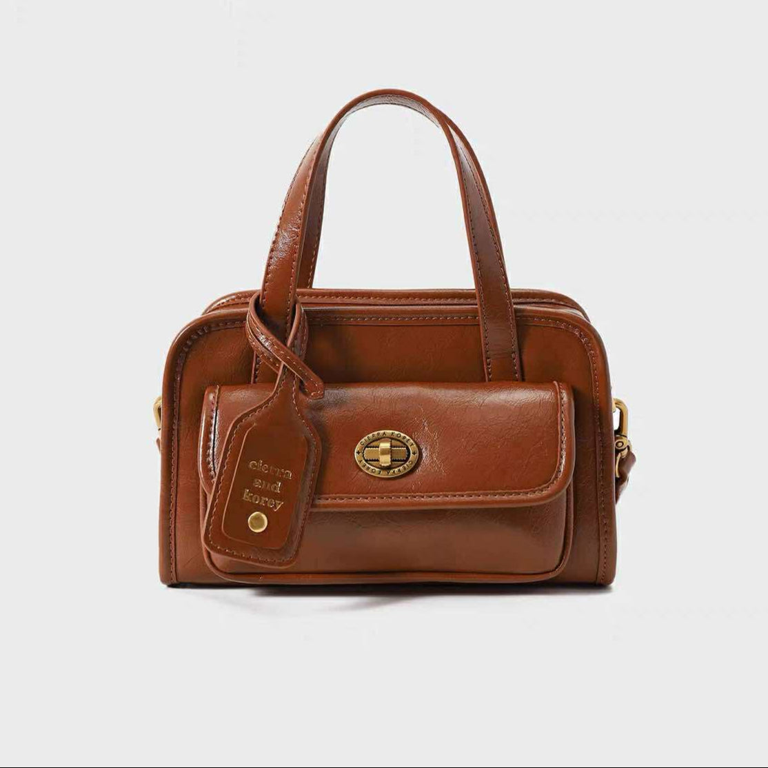 Ivory Box Handbag