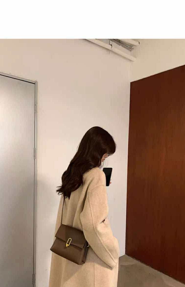 Ashen Luxe Crossbody Bag