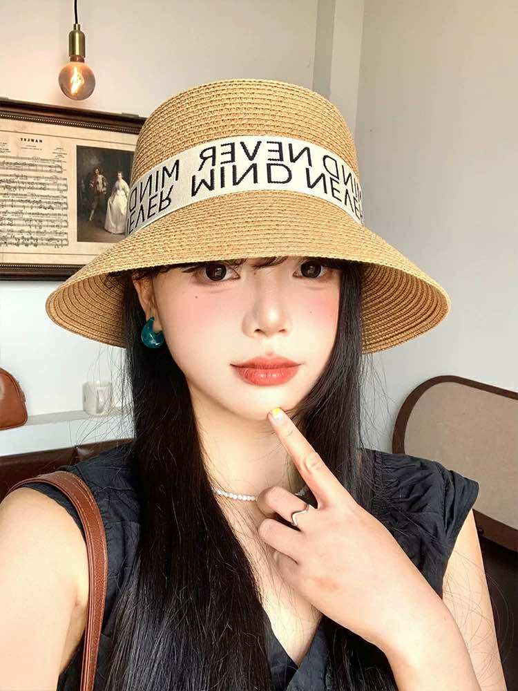 Vacation straw hat