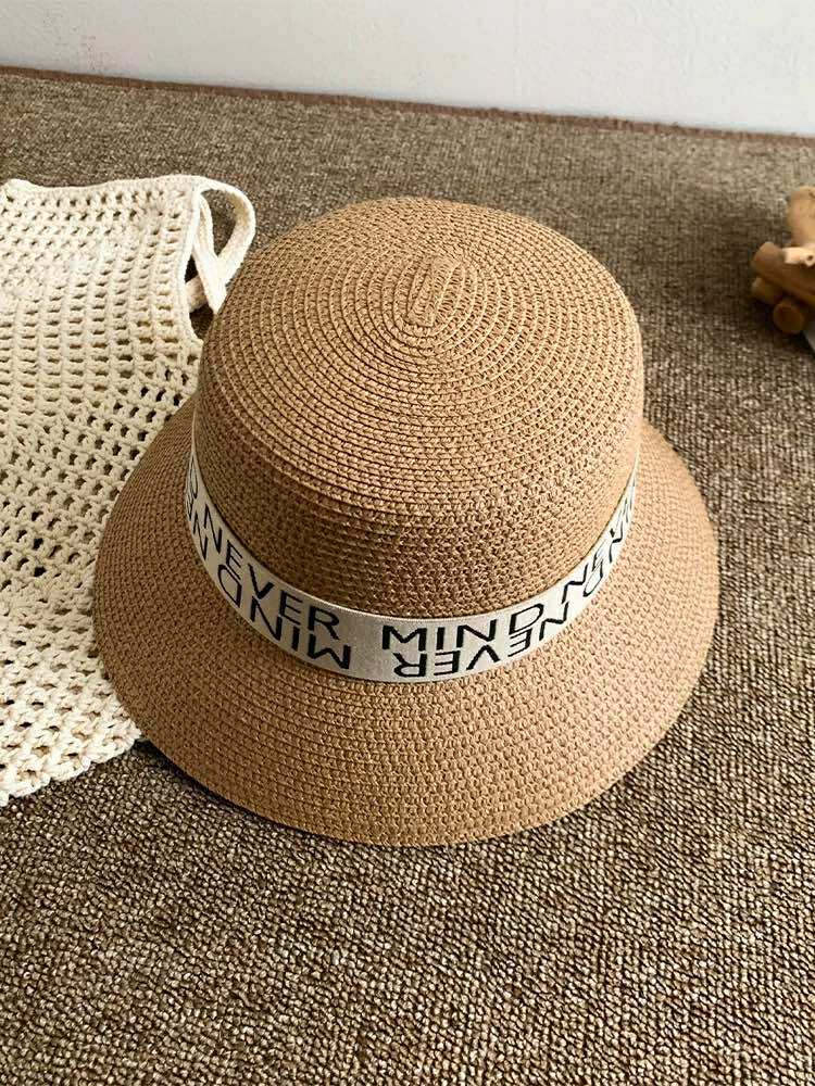 Vacation straw hat
