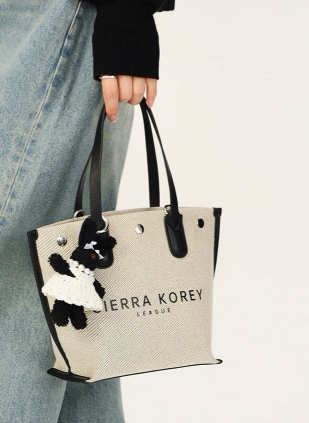 Olive Gray Shoulder Bag