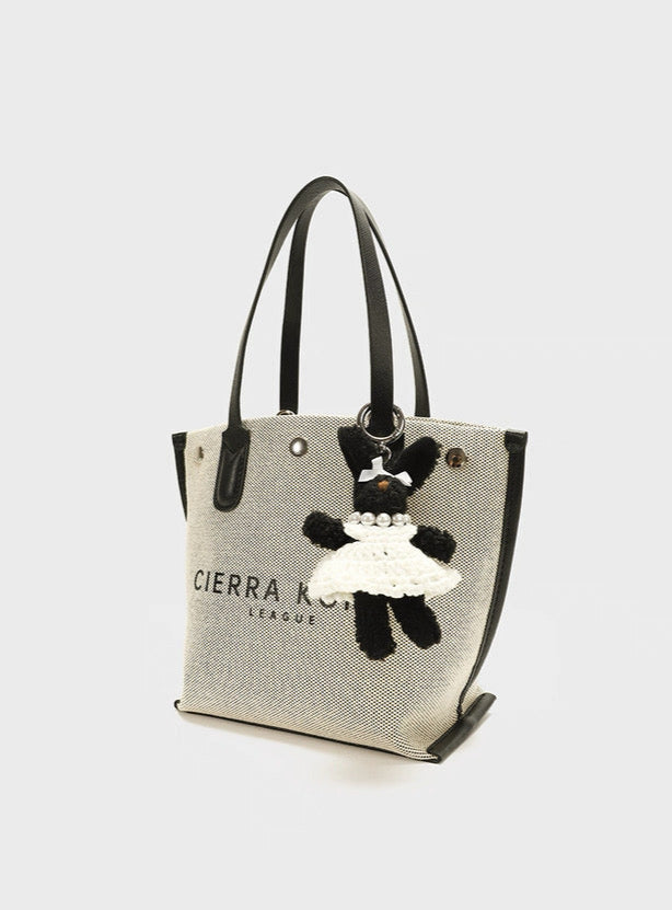 Olive Gray Shoulder Bag
