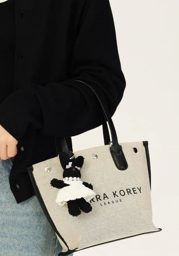 Olive Gray Shoulder Bag