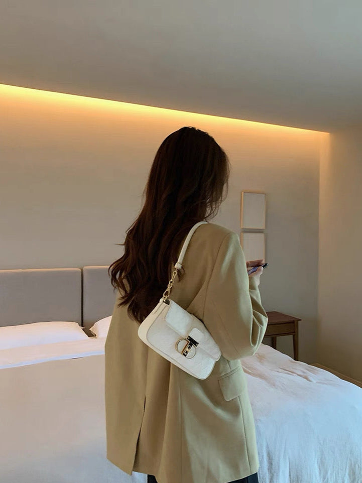 Honey Cream Shoulder Bag
