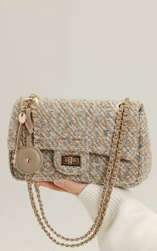 Echo Gold Crossbody Bag