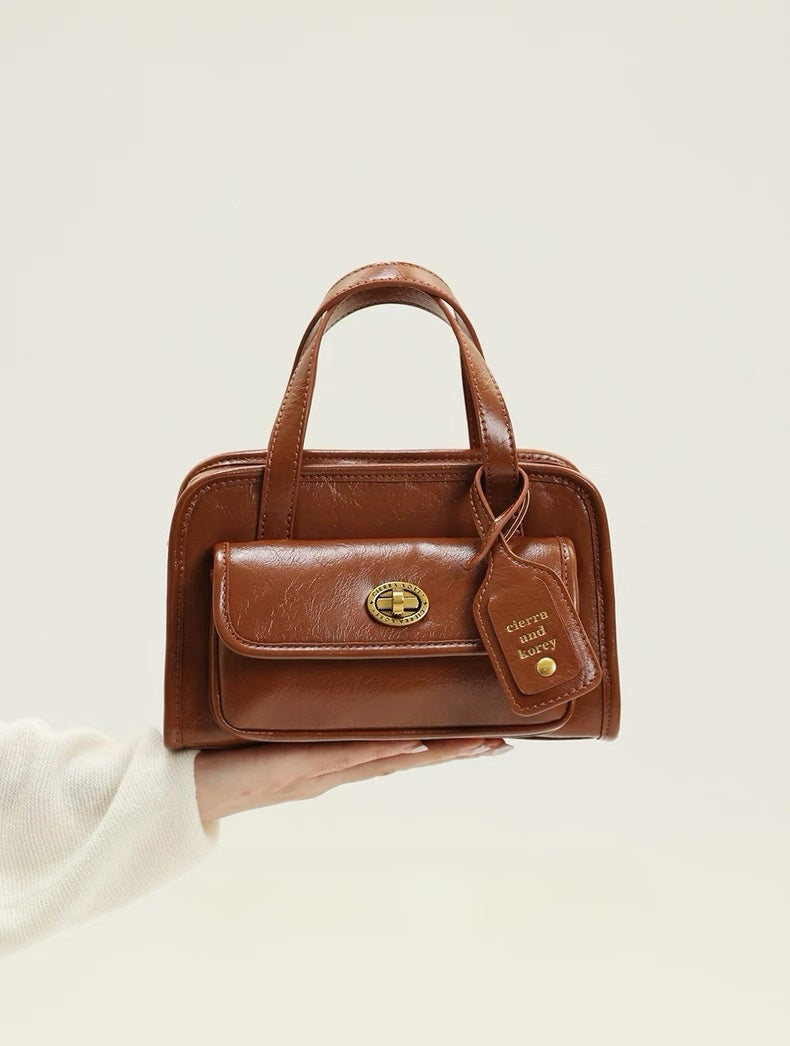 Ivory Box Handbag