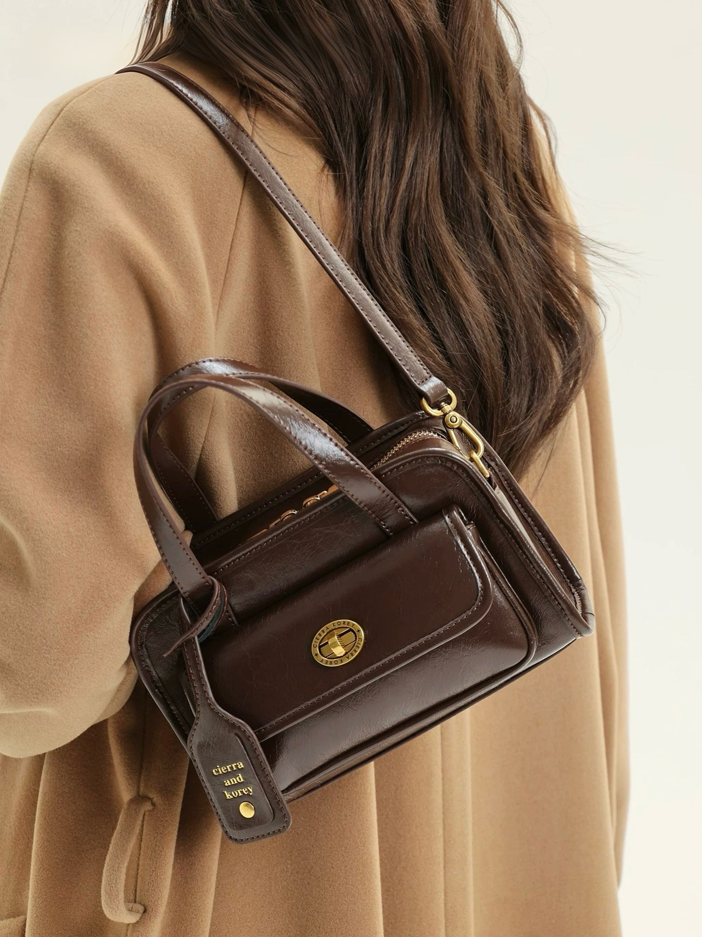 Ivory Box Handbag