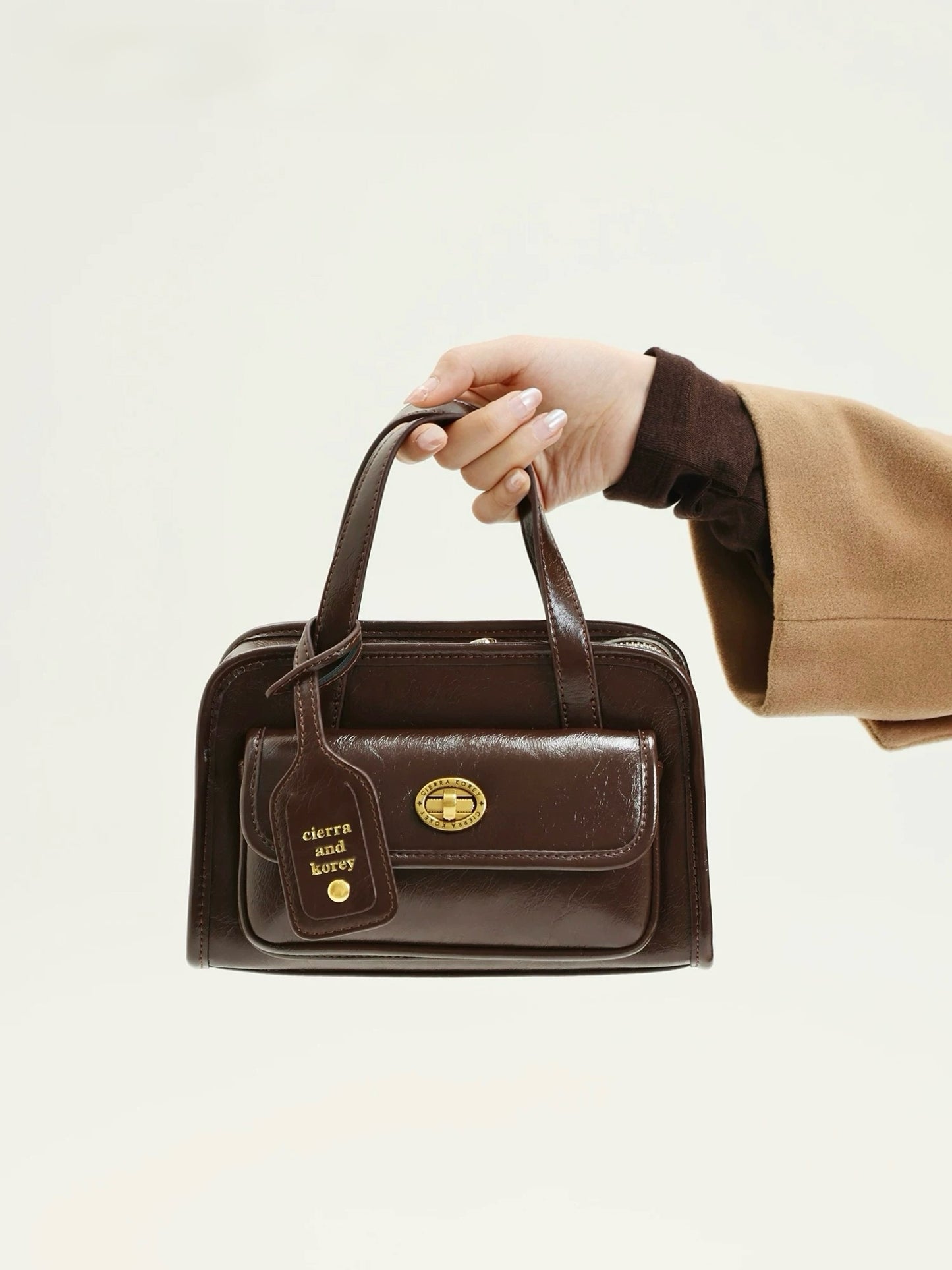 Ivory Box Handbag
