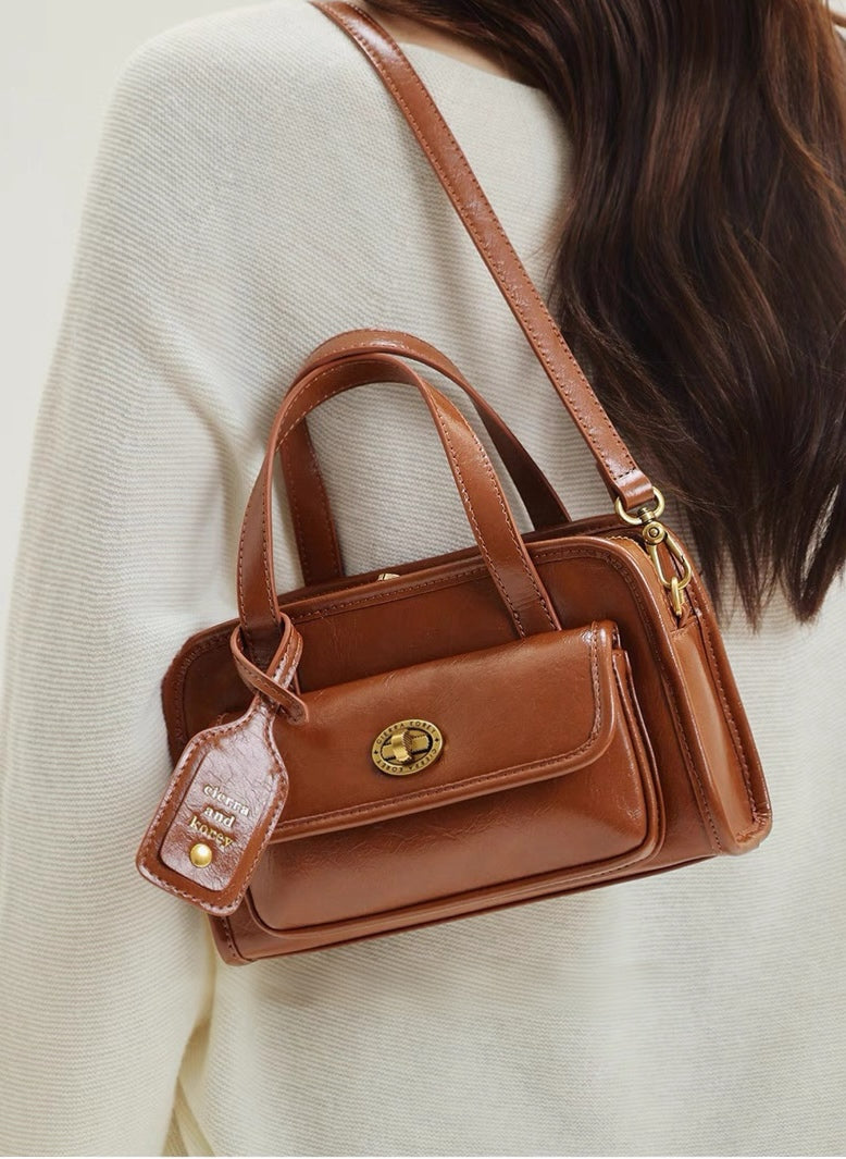 Ivory Box Handbag