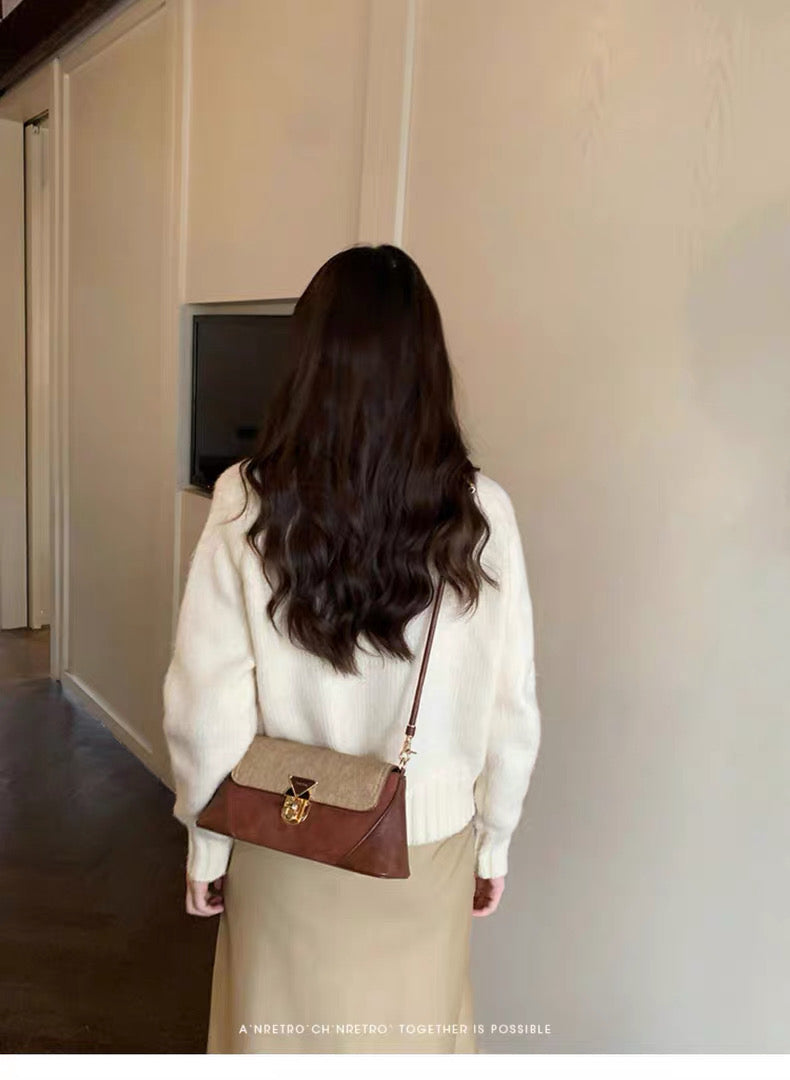 Rosabella's Box Brown Shoulder Bag