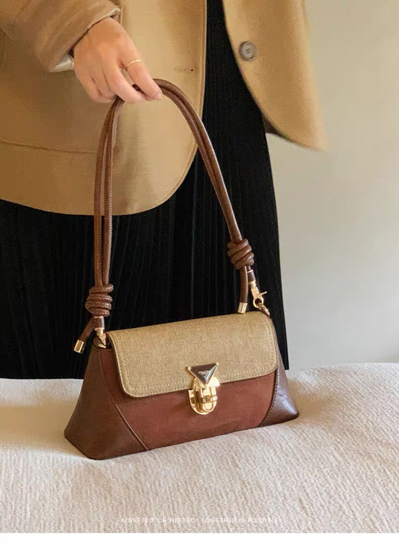 Rosabella's Box Brown Shoulder Bag