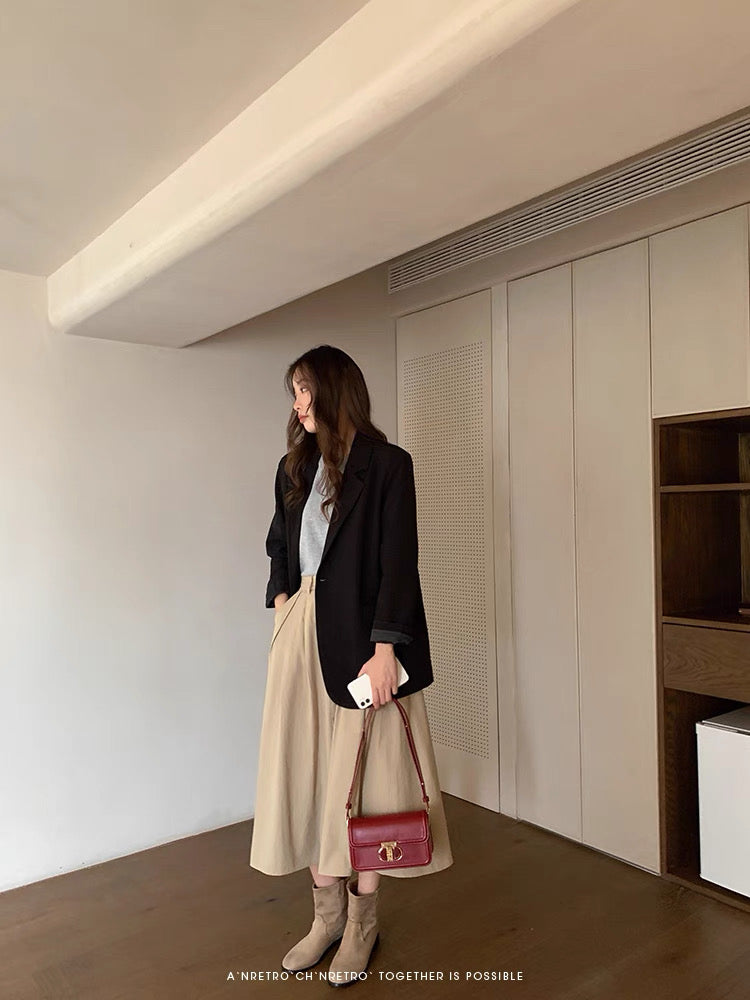 Sable Tone Red Crossbody Bag