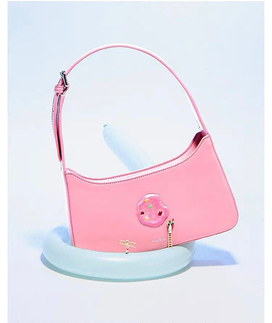 Pink Cookie Shoulder Bag