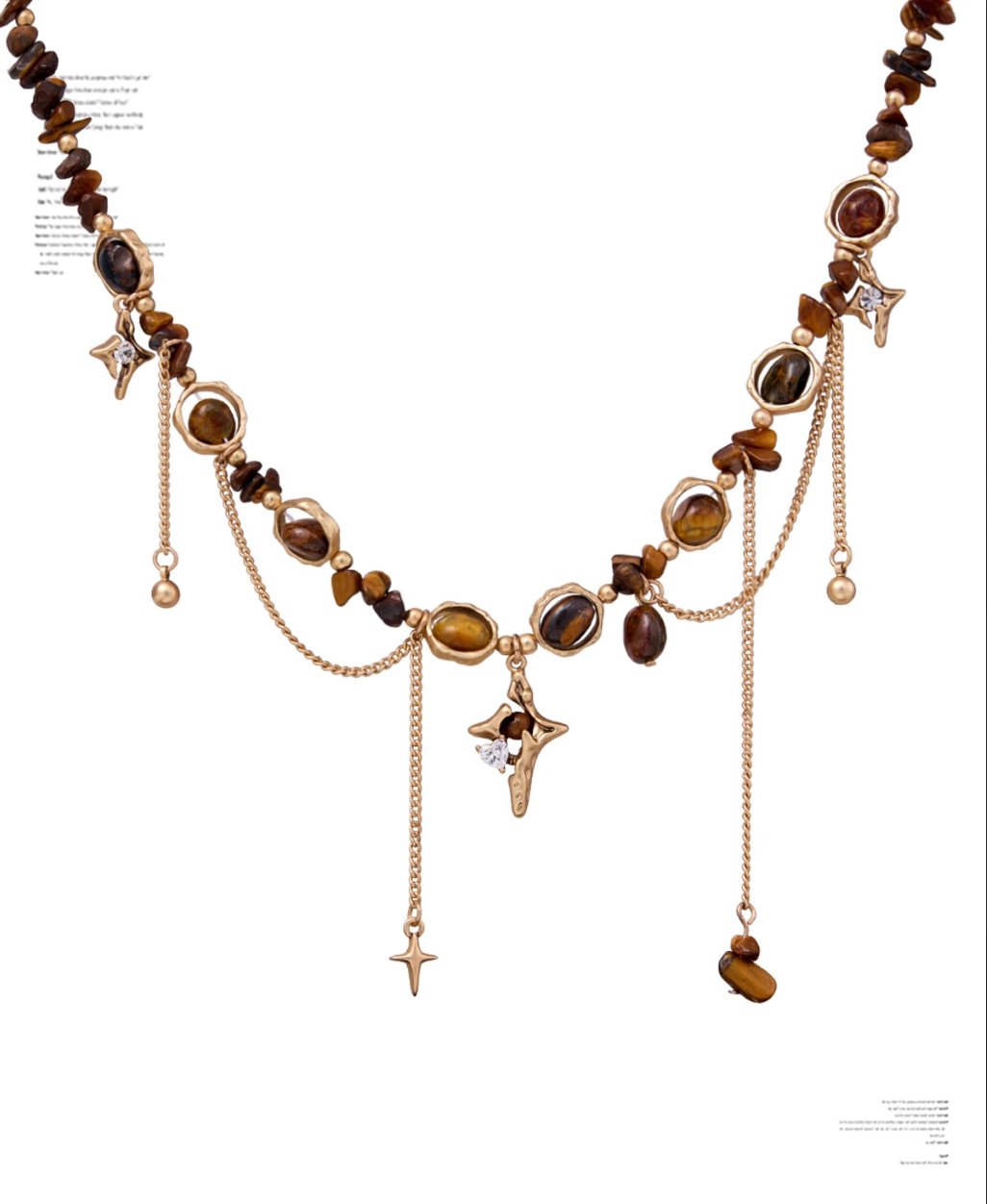 Tiger Eyes and The Star Necklace