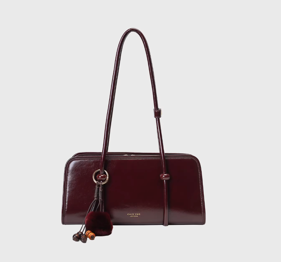 Hannah Wine Brown Shoulder Bag