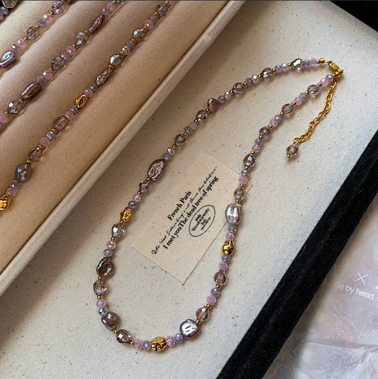 Eterna Pearl color Necklace