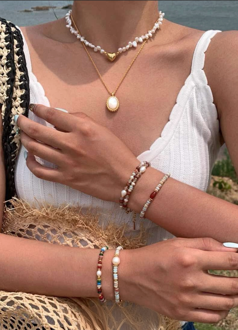 Eterna Pearl Necklace