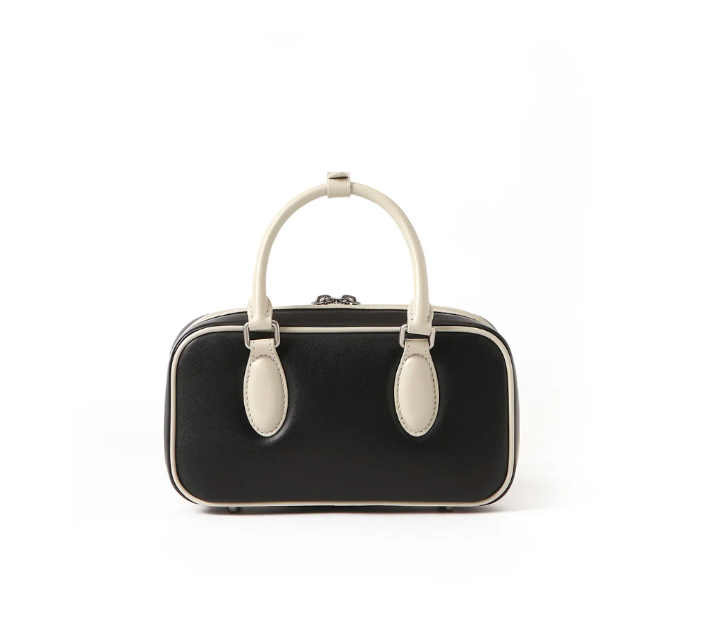 Beersister Two-Tone Sheepskin East-West Bag