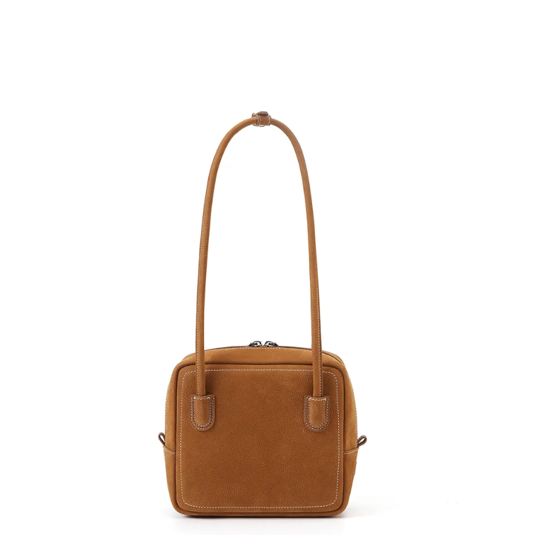 Beersister Suede Leather Square Bag