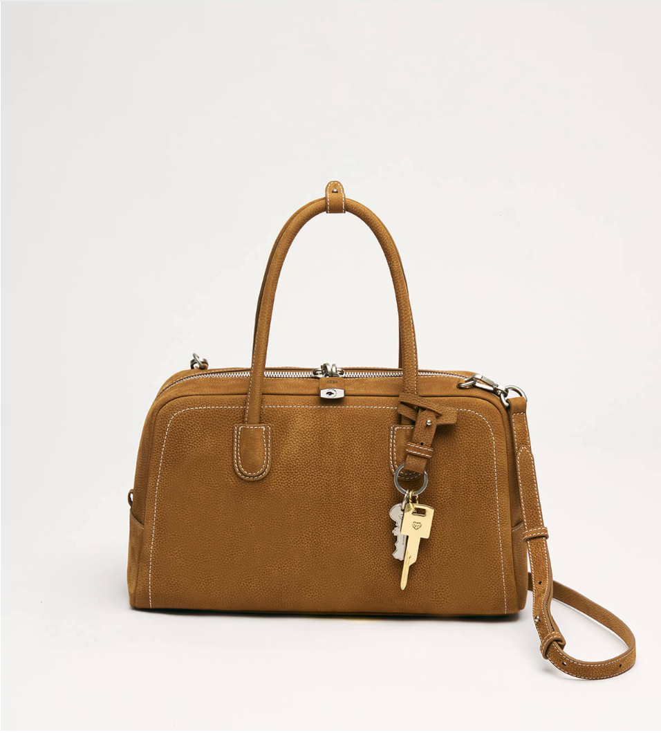 Beersister Boston Leather Bag Large